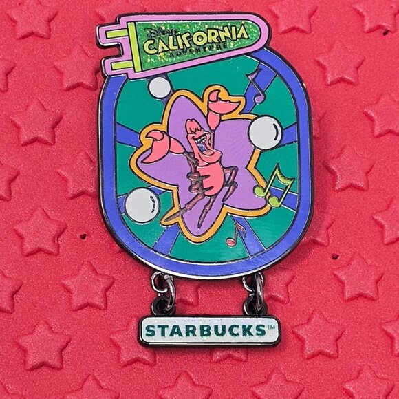 Disney California Adventure Starbucks Mystery Pin Set - The Little Mermaid - Picture 1 of 2